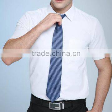 Men's white short sleeve shirt