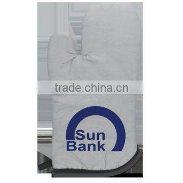 Therma-Grip Pocket Oven Mitt / Fire Resistant - Cotton Interior With a Fire Resistant Silver Exterior and Comes With Your Logo photo-2