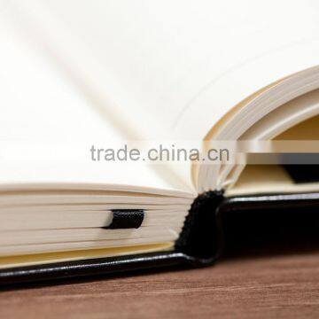 A6 Hardcover Section Sawing Binding Notebook With Stitching Customizable Leather Journey Notebook photo-4