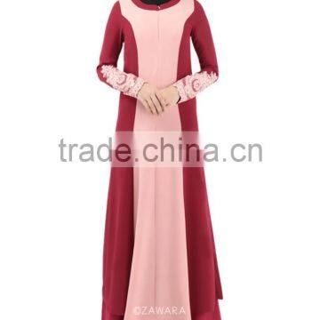 Walson Latest Design Muslim Dress Girl Names Muslim Elegant Party Dress photo-2