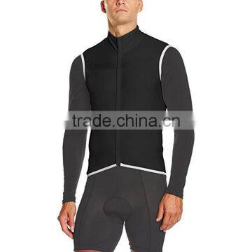 2017 High quality custom fashion polyester men outdoor cycling vest