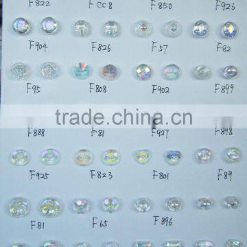 Low Price Decorative Clear Acrylic Crystal Button photo-6