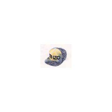 Allover Cotton KENZO Flat Brim Baseball Hats With 3D Embroidery