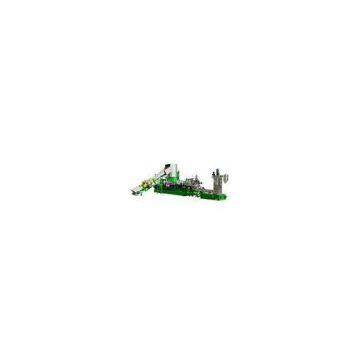 Waste Plastic Film Recycle Plastic Granules Making Machine with Water Ring Die Face Cutting