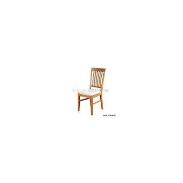 Sell Oak Dining Chair With Leather Seat