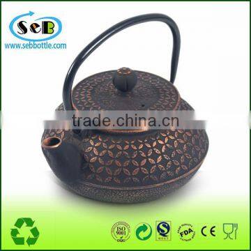 Koodee Cast Iron teapot for wholesale/OEM color available