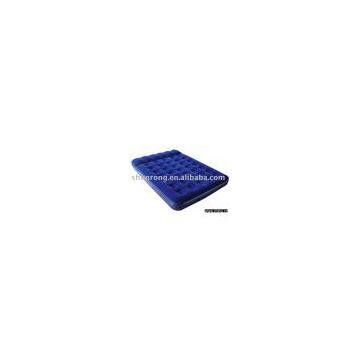 flocked air mattress with pillow