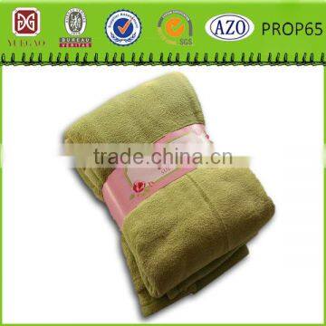 High quality Lint free machine washable home use acrylic printed blanket