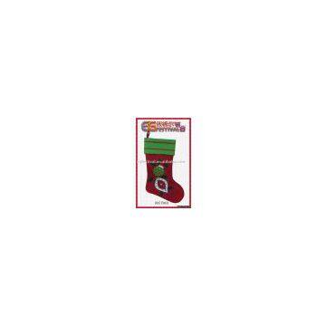 embroidered christmas stocking  09STM49