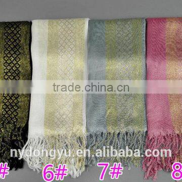Shiny Long Tassel Muslim Scarf/16 Color Muslim Tassel Scarf/islamic Hot Sell Women Hijab photo-5
