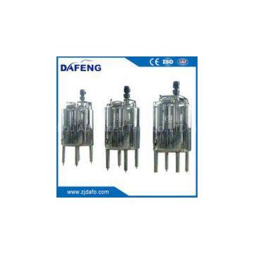 double jacketed mixing tank