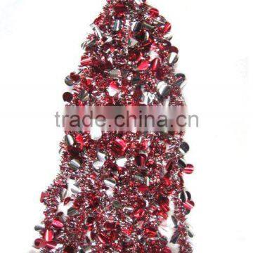 christmas tinsel garland