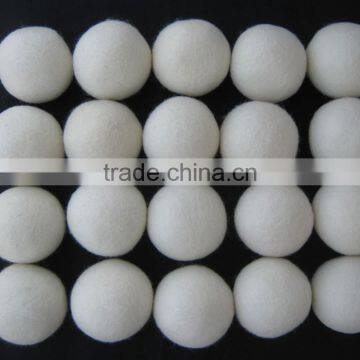 Pure organic laundry dryer felt balls/Best quality handmade felt dryer ball