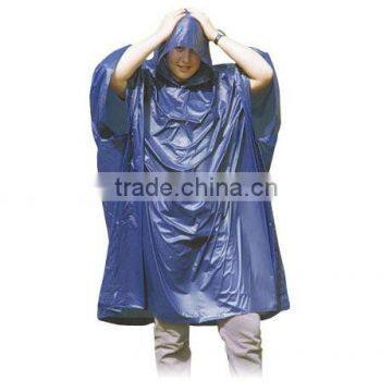 Adult plastic PEVA 0.07mm raincoat