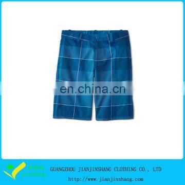 Pro Designed Full Sublimate Printing Checked Golf Shorts For Man