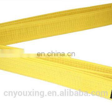 Custom Martial Arts Belts Yellow Taekwondo Belt