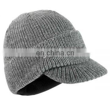 New style plain knitted cap 2013,woolen hats