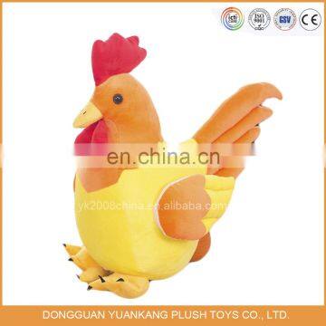 Chinese new year rooster toy soft toy rooster