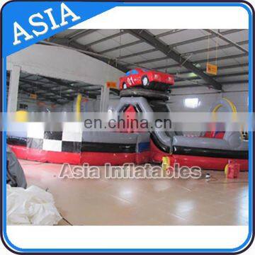 Giant Race Tack for Karting Car Sports Games Inflatable Zorb Ball Racing Go Karts for Sale photo-2