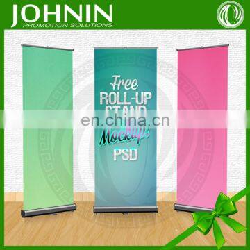 custom factory aluminum retractable display stand roll up banner