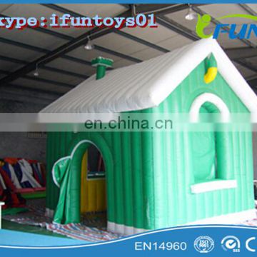 inflatable Christmas house for sale / inflatable house for Christmas / inflatable portable Christmas house