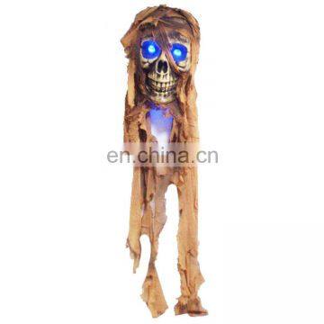 Halloween Hanging Giant Head With LED Light up Eyes for Halloween Decorations