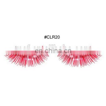 party carnival halloween wholesale fashion colorful red False Eyelash E-0026