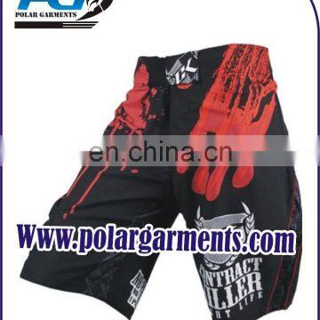 mma shorts black