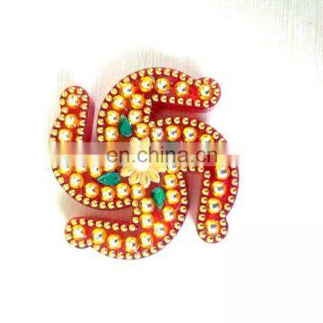 Ratna handicrafts Exclusive handcrafted swastik Rangoli RH-BM-K005