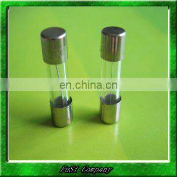 Slow Blow Type 5.2x20mm Glass Tube Fuse with UL VDE ROHS Safety Approvals
