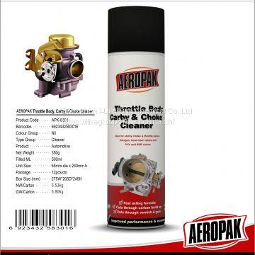 AEROPAK 500ML Throttle Body Carby and Choke Cleaner