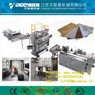 PVC Artificial Marble Sheet Wall Panel Plastic Extruder Making Machine