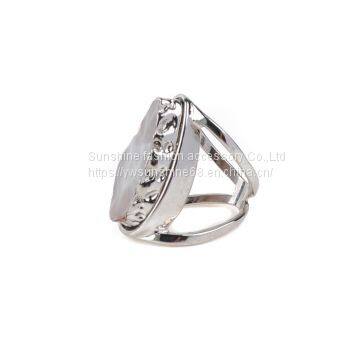 Rhinestone R06-9745 ， Rhinestone rings，Metal alloy rings