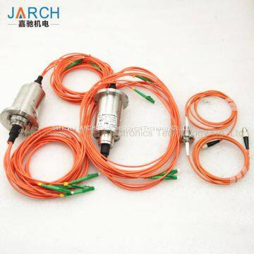 2 channels Fiber Optic rotary joint / FORJ for photoelectric theodolite