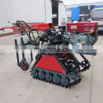 High Efficiency  sweet potato harvester machine with  diesel engine driven