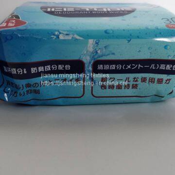 Portable Ice Cooling Adult Wet Wipes Alcohol-free Deodorant Body Wet Tissue photo-4