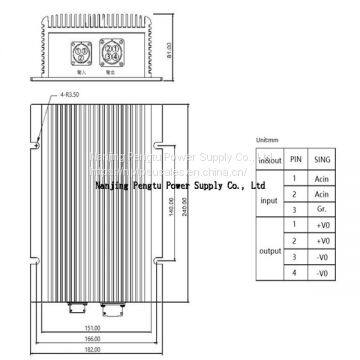 PAH-D Series 800-1000W 220vac to 24vdc Power Supply photo-2