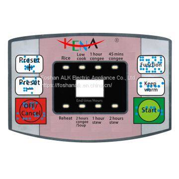 5L Stainless Steel Electric Rice Cooker With Voice Prompt and Braille photo-5