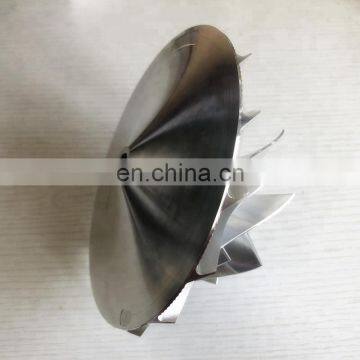 HX82 4048020 UPGRADE 97.50/152.04mm 8+8 Blades Turbo Milling/aluminum 2618 /billet Compressor Wheel