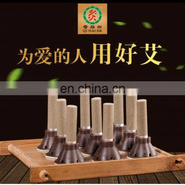 High quality Chinese natrual herbal mugwort moxa for moxibustion treatment