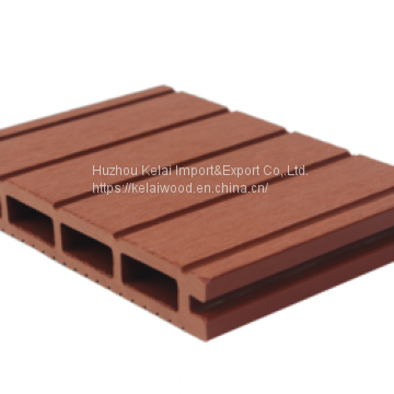Anti Crack Traditional Wpc Hollow Decking photo-4
