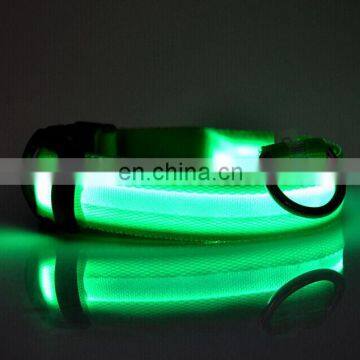 Hot Selling LED Dog Collars Flashing Light Pet Collar Adjustable USB Rechargeable Dog Collar Pet Supplies photo-4