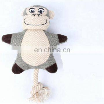 Monkey Rabbits Style Pets Accessories Flax Fabric Large Dog Pet Toys photo-5