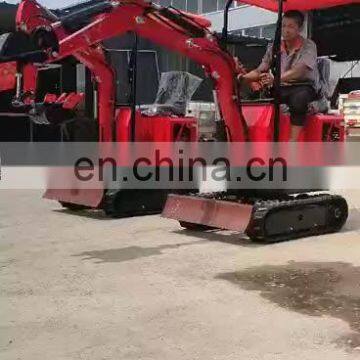 free shipping 360 degree rotation crawler mini excavator 1 ton for sale