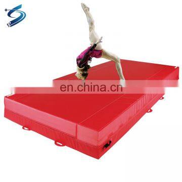 Inflatable Skill Cushions Sting Tumbl Track Tramp Dismount Crash Mat Landing Folding Air Tumbling Mats for Gymnastics Training