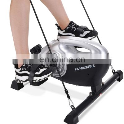 Under Desk Exercise Bike 2 in 1 Stationary Magnetic Pedal