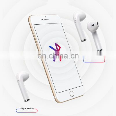 i7S TWS Wireless Headphone Portable Wireless Earphone i7S TWS With Charging Box Wireless Earbuds For iPhone For Android