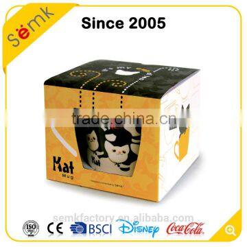 Valentine's Day Gift Custom Ceramic a Pair of Mugs White Black Mug From China Quality Choice photo-3