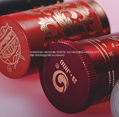 AUTOMATIC WINE VODKA SPIRIT BOTTLE CAP HOT FOIL STAMP EQUIPMENT FOR METAL PLASTIC FLAT HOT STAMPING PRINTING PRINTER PRESS MACHINE photo-2