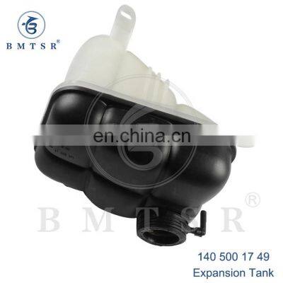BMTSR Auto Parts Engine Coolant Water Expantsion Tank For W140 300SE 400SE 600SE M120 M104 M119 OEM 1405001749 140 500 17 49